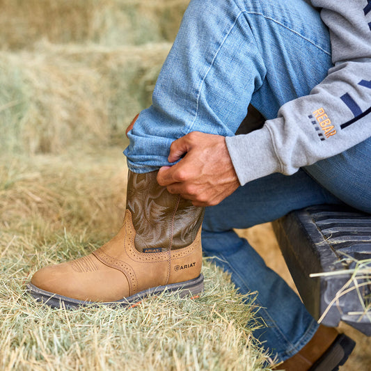 WorkHog Pull-on Work Boot - US 3913