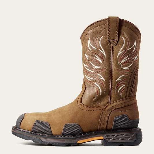 OverDrive Wide Square Toe Composite Toe Work Boot - US 9434