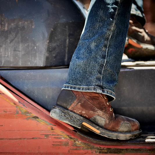 OverDrive 8" Wide Square Toe Waterproof Composite Toe Work Boot - US 9828