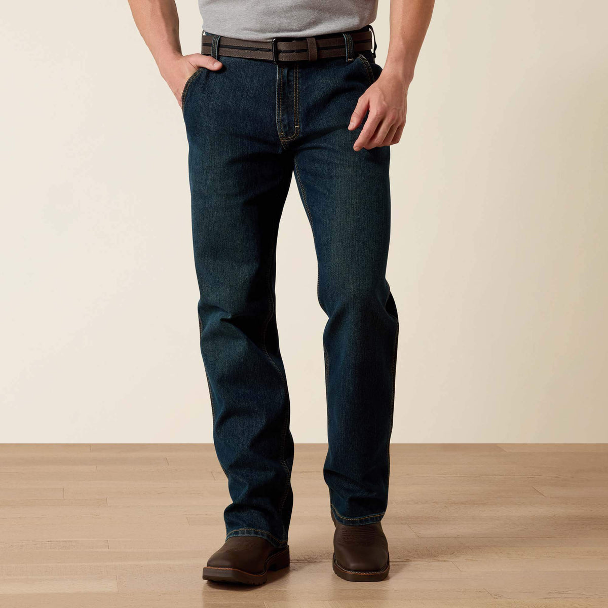 Rebar M4 Relaxed Workhorse DuraStretch Boot Cut Jeans - US 3160
