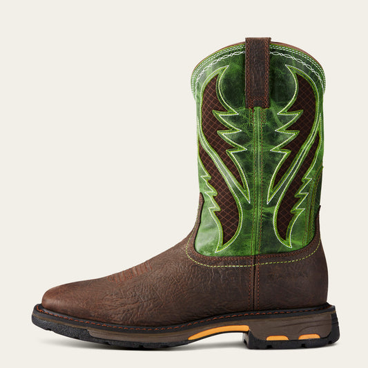 WorkHog Wide Square Toe VentTEK Work Boot - US 7429