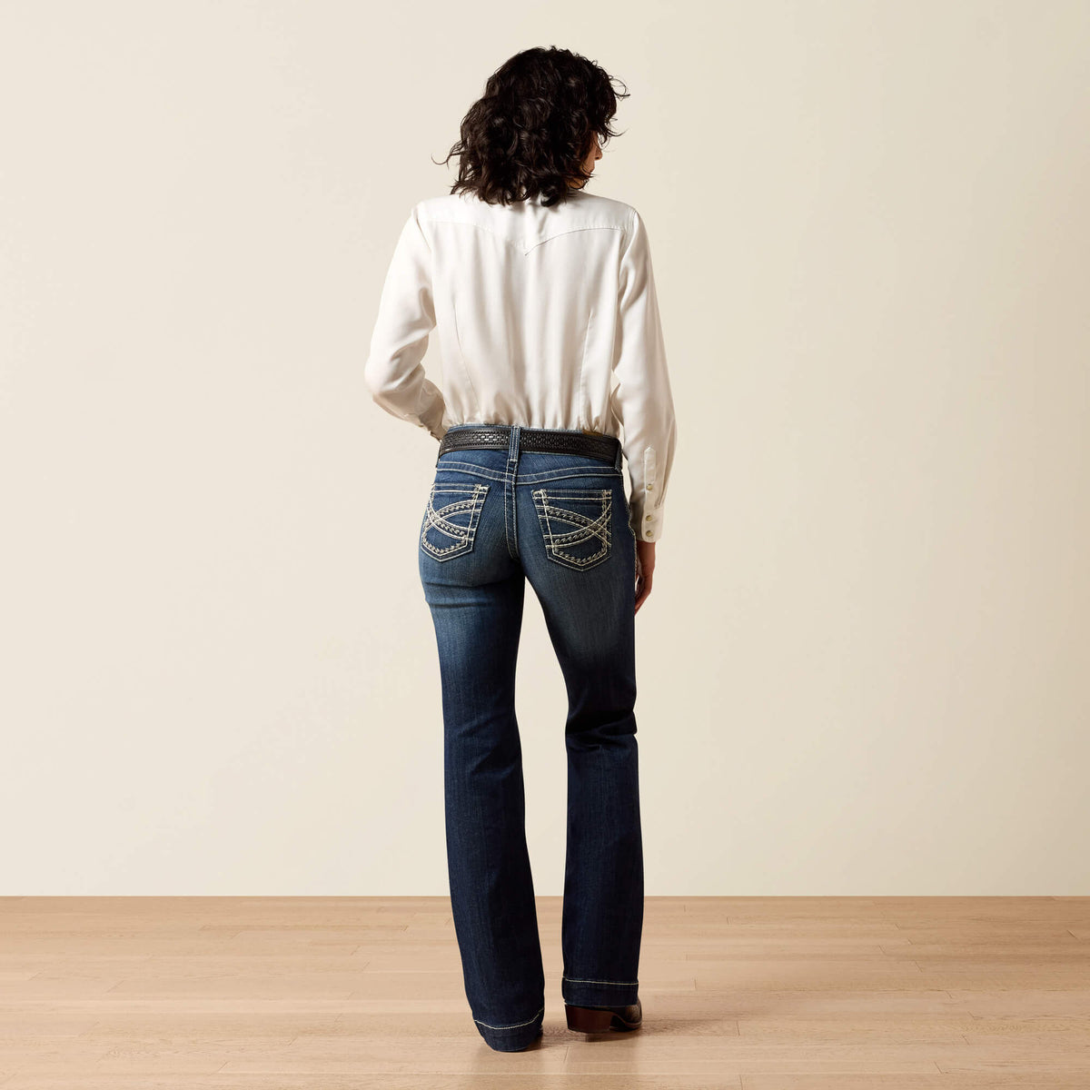 Mid Rise Entwined Trouser Jeans - US 4281
