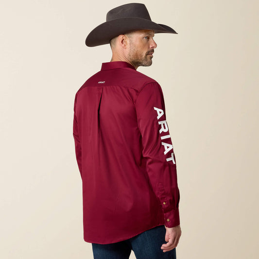 Team Logo Twill Classic Fit Shirt - US 3383