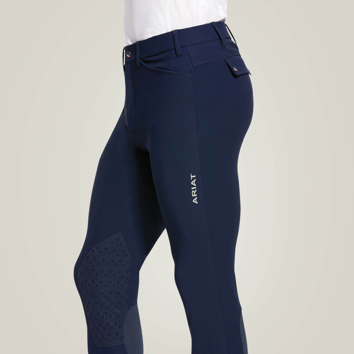 Tri Factor Grip Knee Patch Breech - US 8977