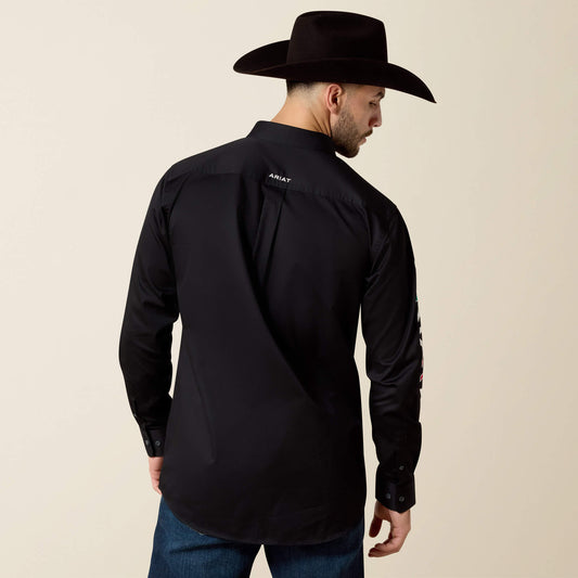 Team Logo Twill Fitted Shirt - US 4321