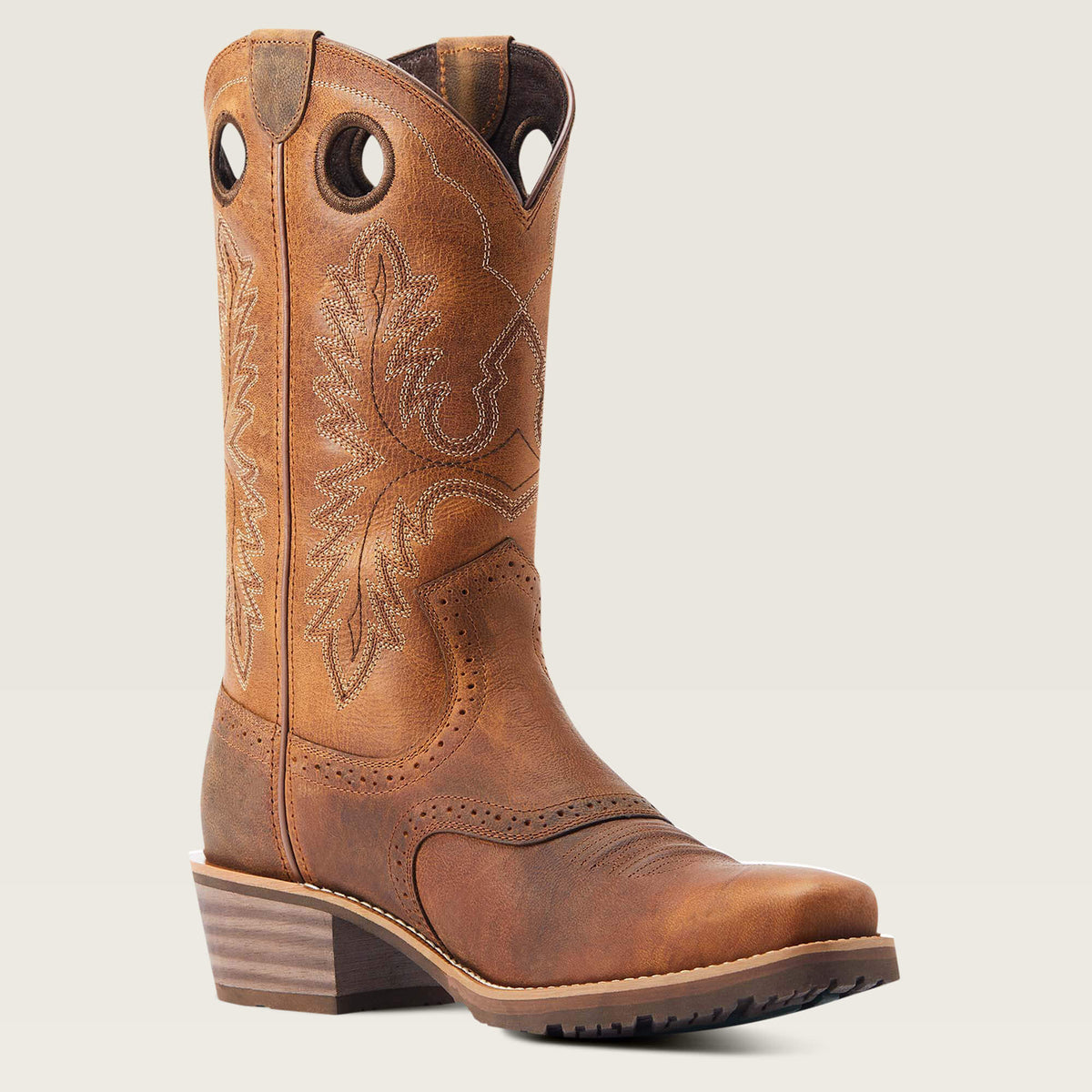 Hybrid Roughstock Square Toe Cowboy Boot - US 7461