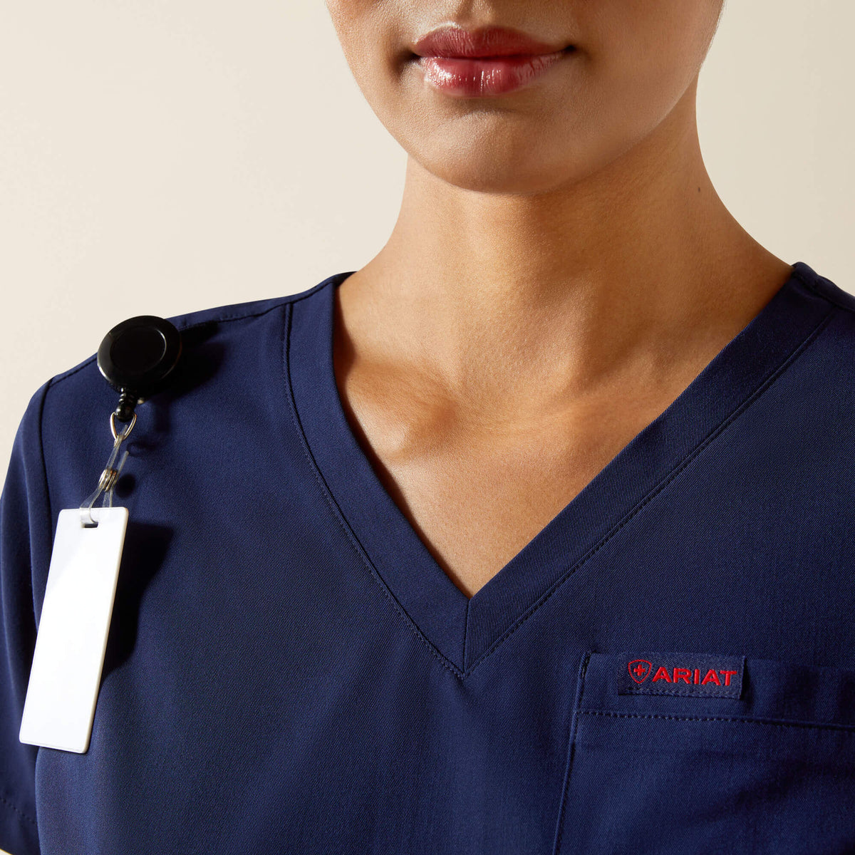 Beth Basic Scrub Top - US 8691