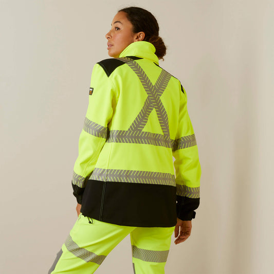 Rebar Hi-Vis Softshell Jacket - US 9061