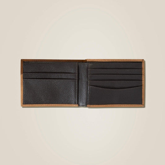 Tooled Leather Bifold Wallet - US 2770