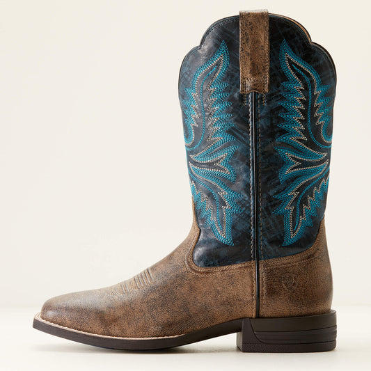 Brush Creek Wide Square Toe Cowboy Boot - US 3683