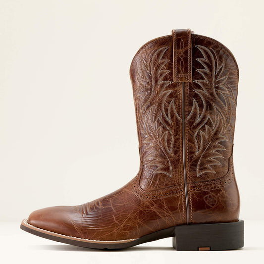 Sport Western Wide Square Toe Cowboy Boot - US 2152