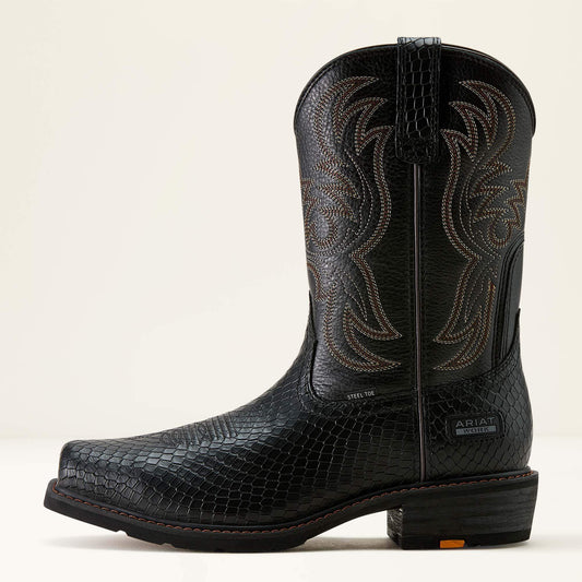 Ironside Square Toe Steel Toe Work Boot - US 2060