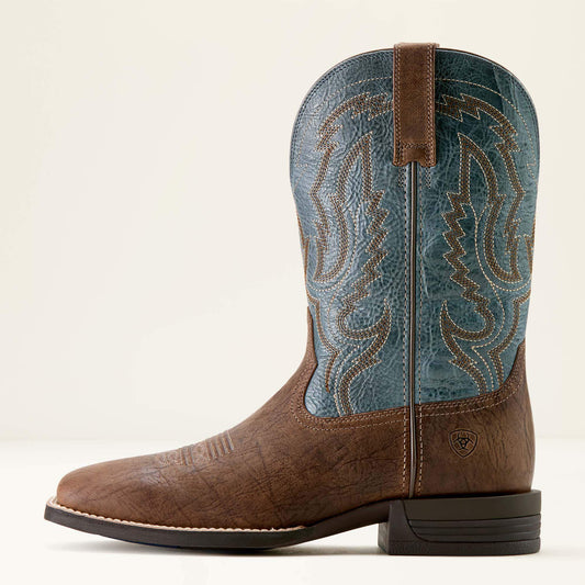 Steadfast Wide Square Toe Cowboy Boot - US 6052