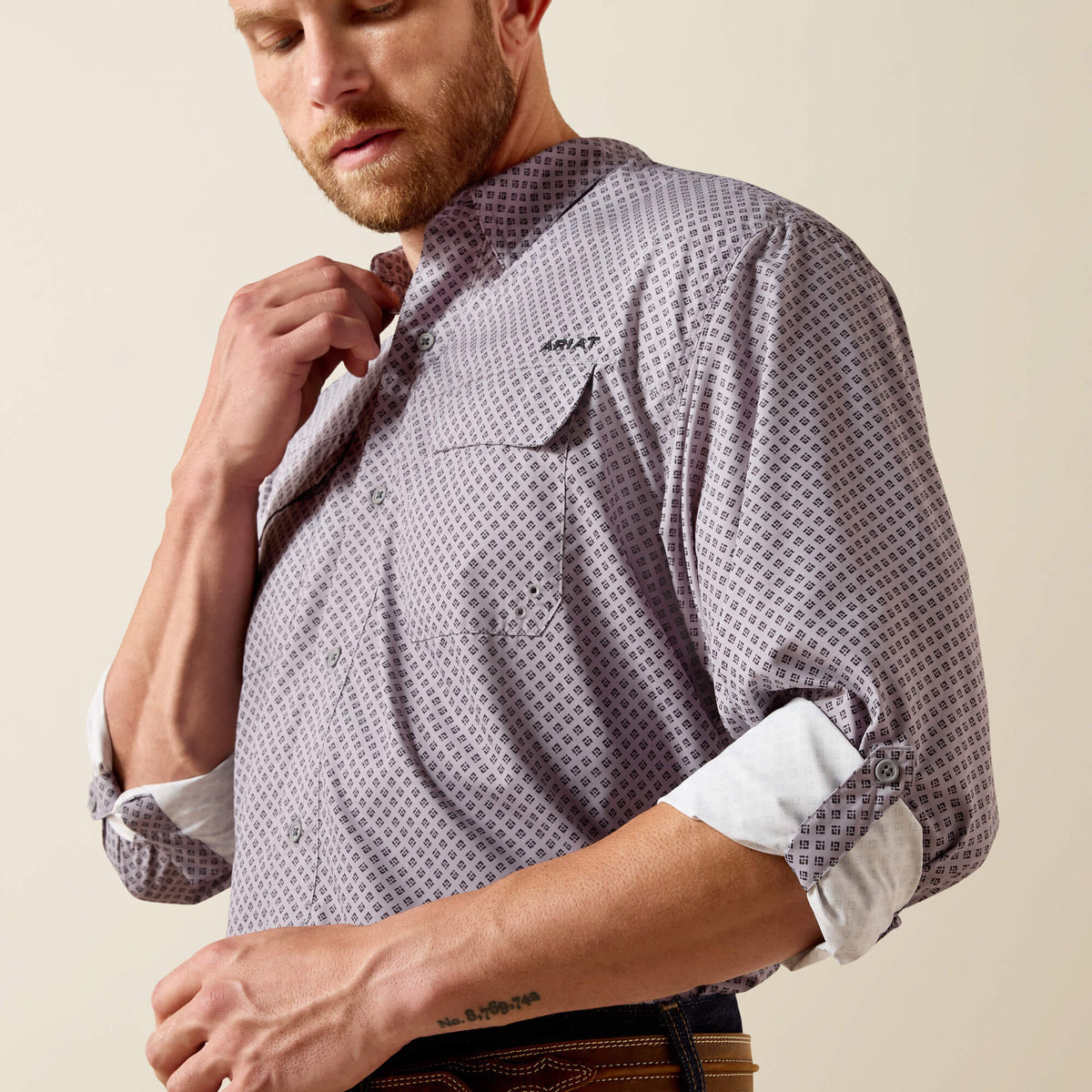 Printed VentTEK Outbound Classic Fit Shirt - US 1751