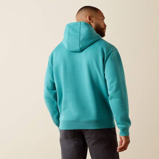 Rebar Lightweight Logo Hoodie - US 7509