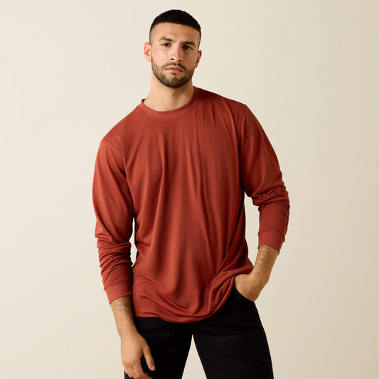 Rebar Heat Fighter Label Long Sleeve T-Shirt - US 4662
