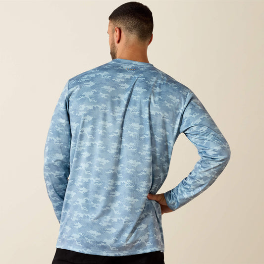 Rebar Sunblocker Printed Long Sleeve T-Shirt - US 3666