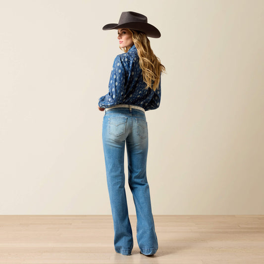 Mid Rise Clara Trouser Jeans - US 8154