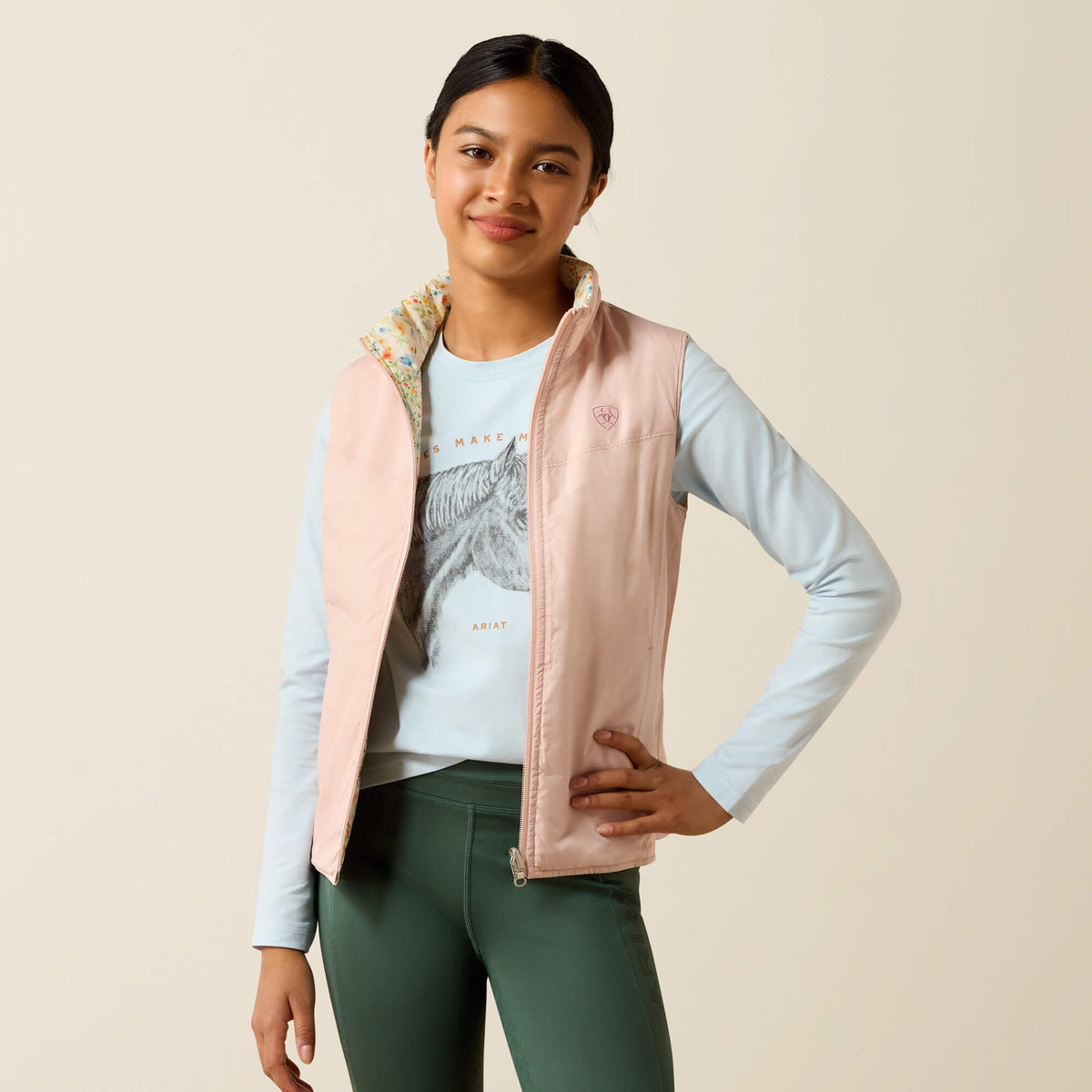Bella Reversible Insulated Vest - US 9285