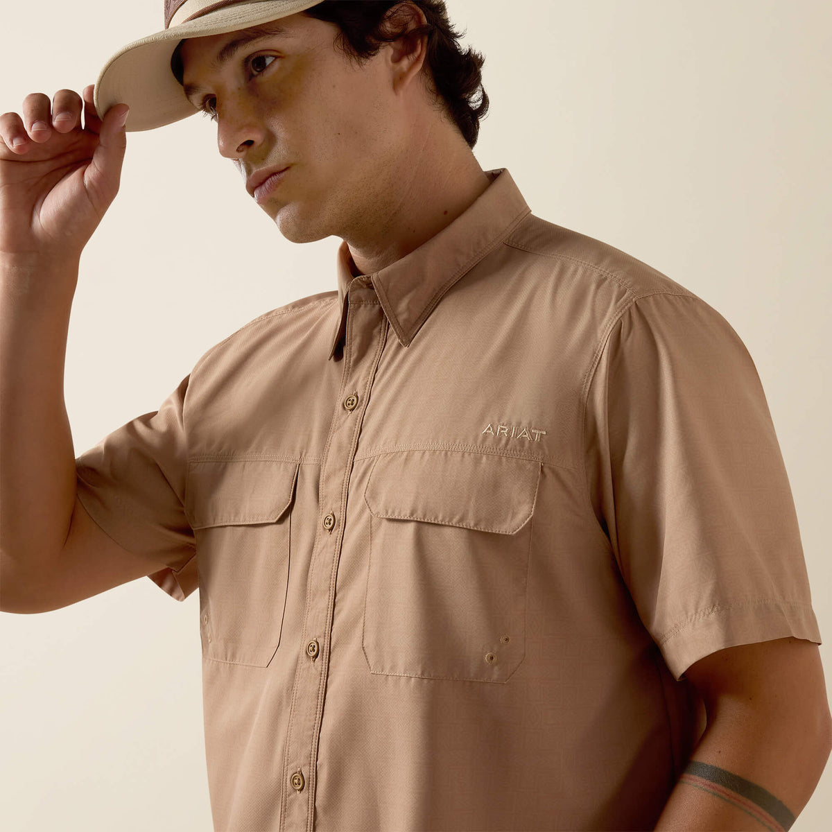 Printed VentTEK Outbound Fitted Shirt - US 2638