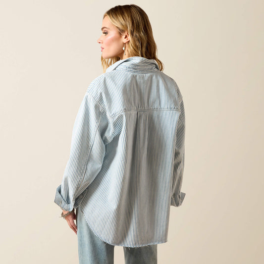 Denim Shirt Jacket - US 0283