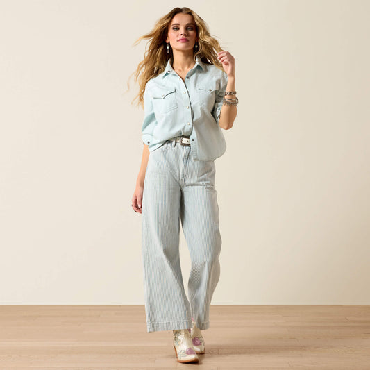 Ultra High Rise Jazmine Wide Leg Jeans - US 2412
