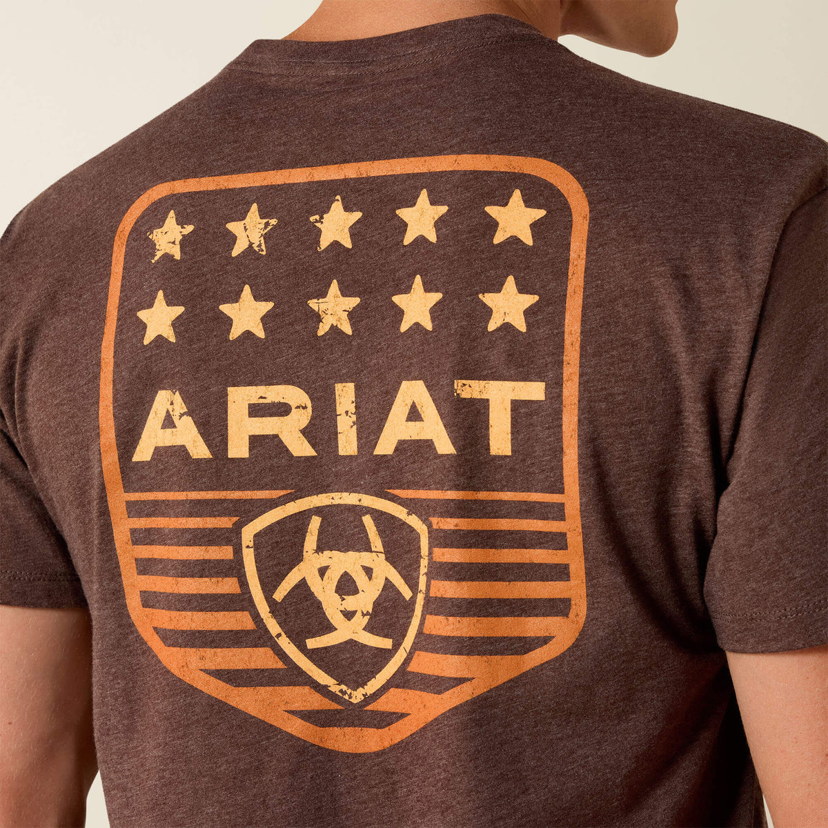 Ariat Stripe Patriotic Badge T-Shirt - US 5512