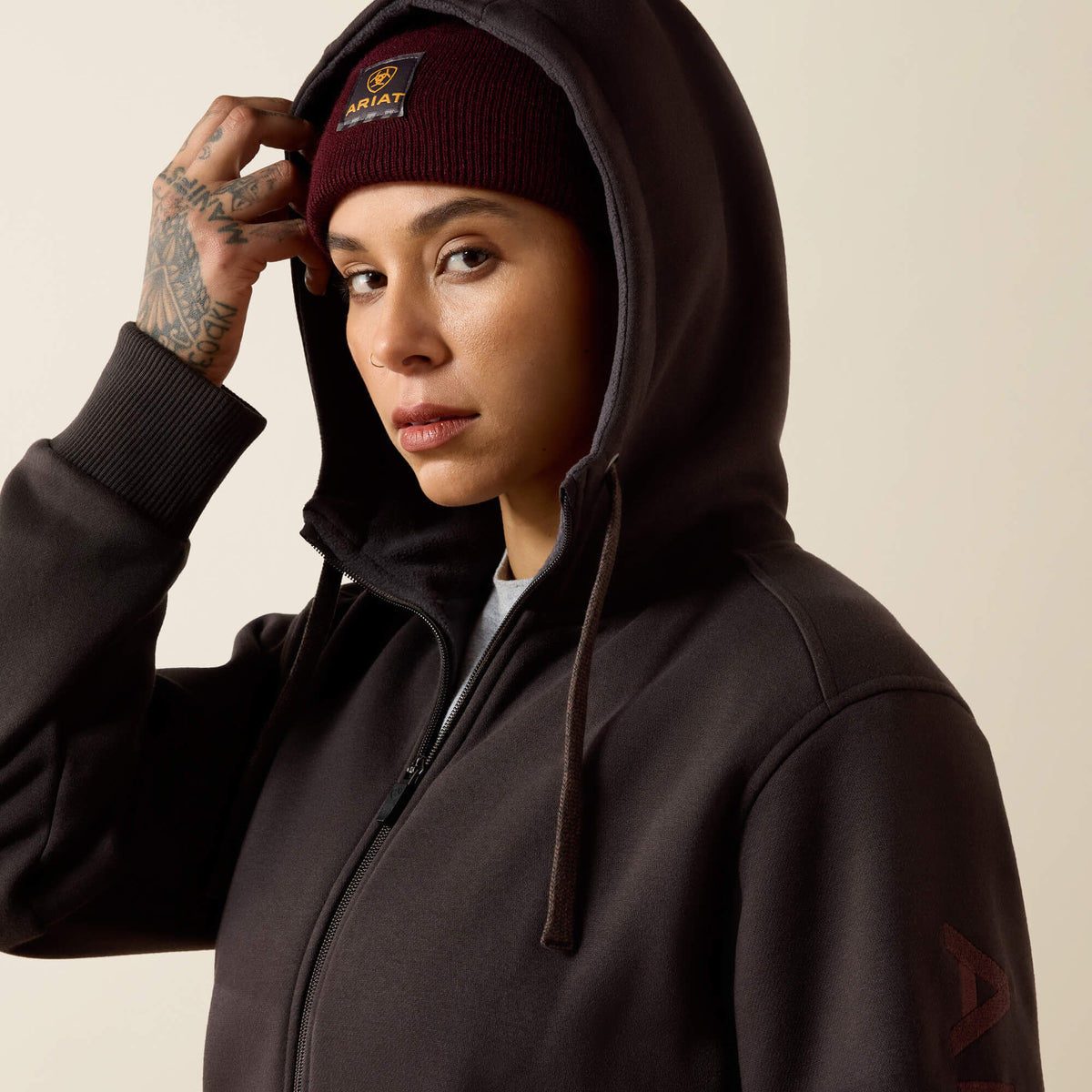 Rebar All-Weather Full Zip Hoodie - US 9541