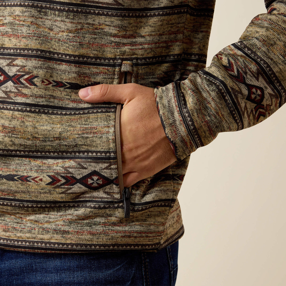 Caldwell 1/4 Zip Sweater - US 5222