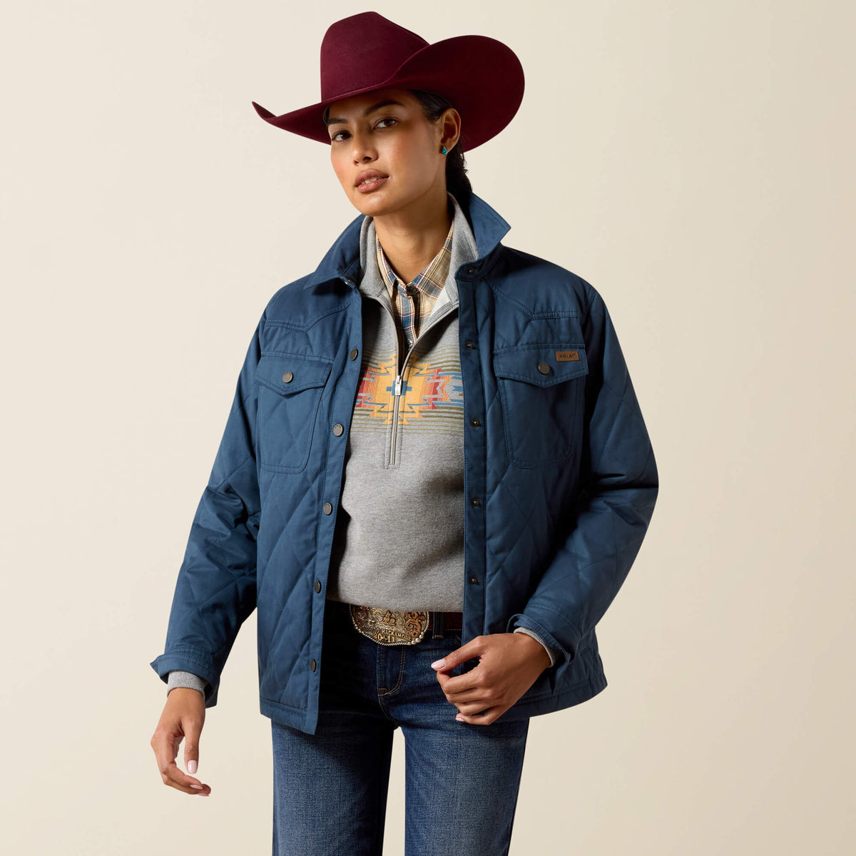 Grizzly Quilted Barn Jacket - US 7789