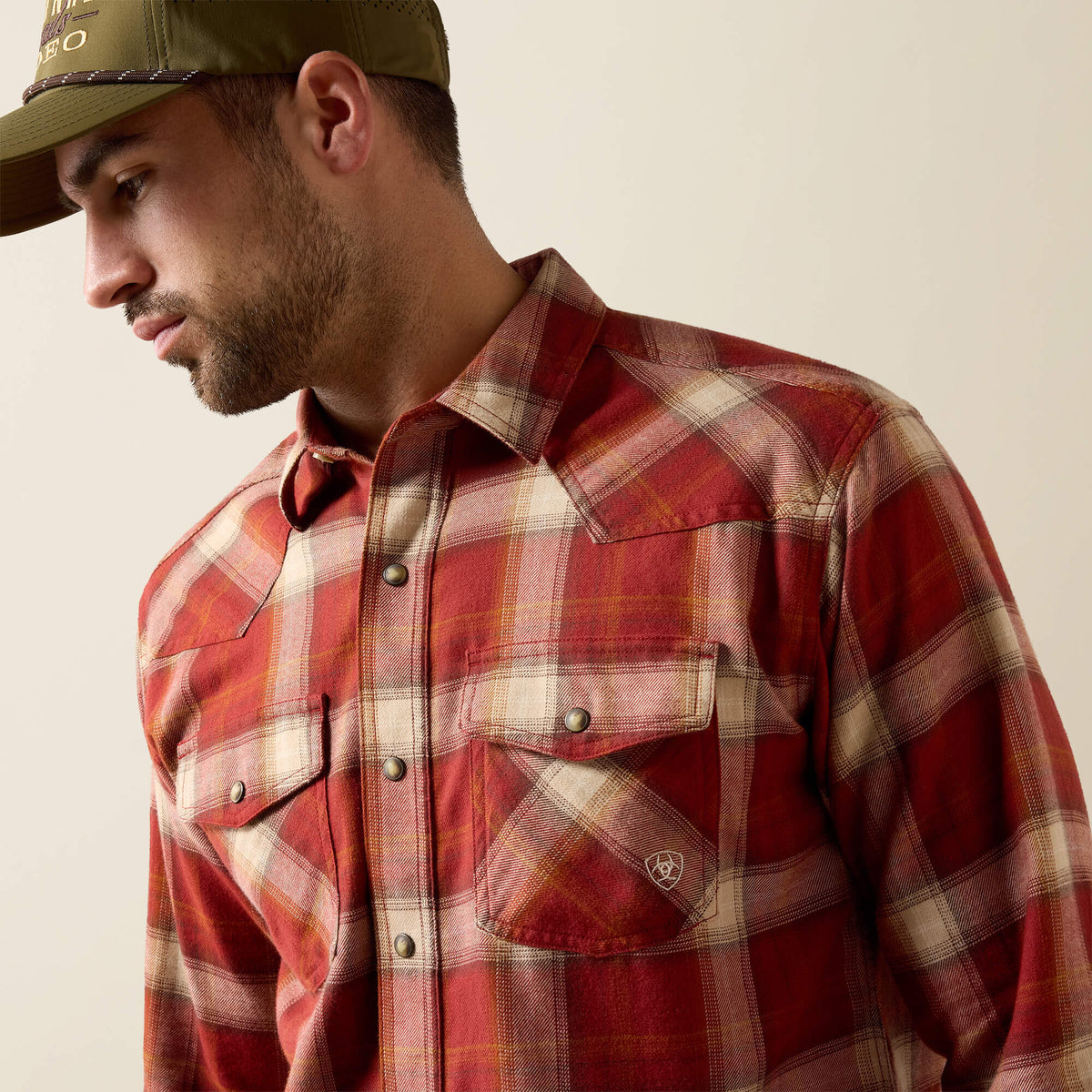 Retro Hatford Fitted Snap Shirt - US 0231