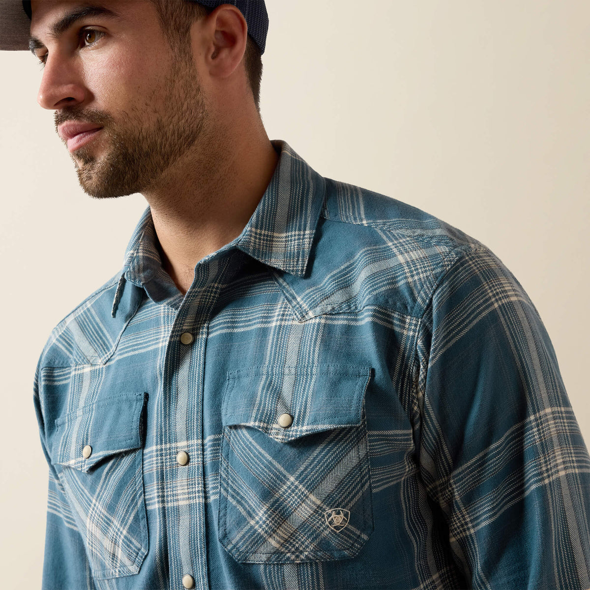 Retro Herron Fitted Snap Shirt - US 0705