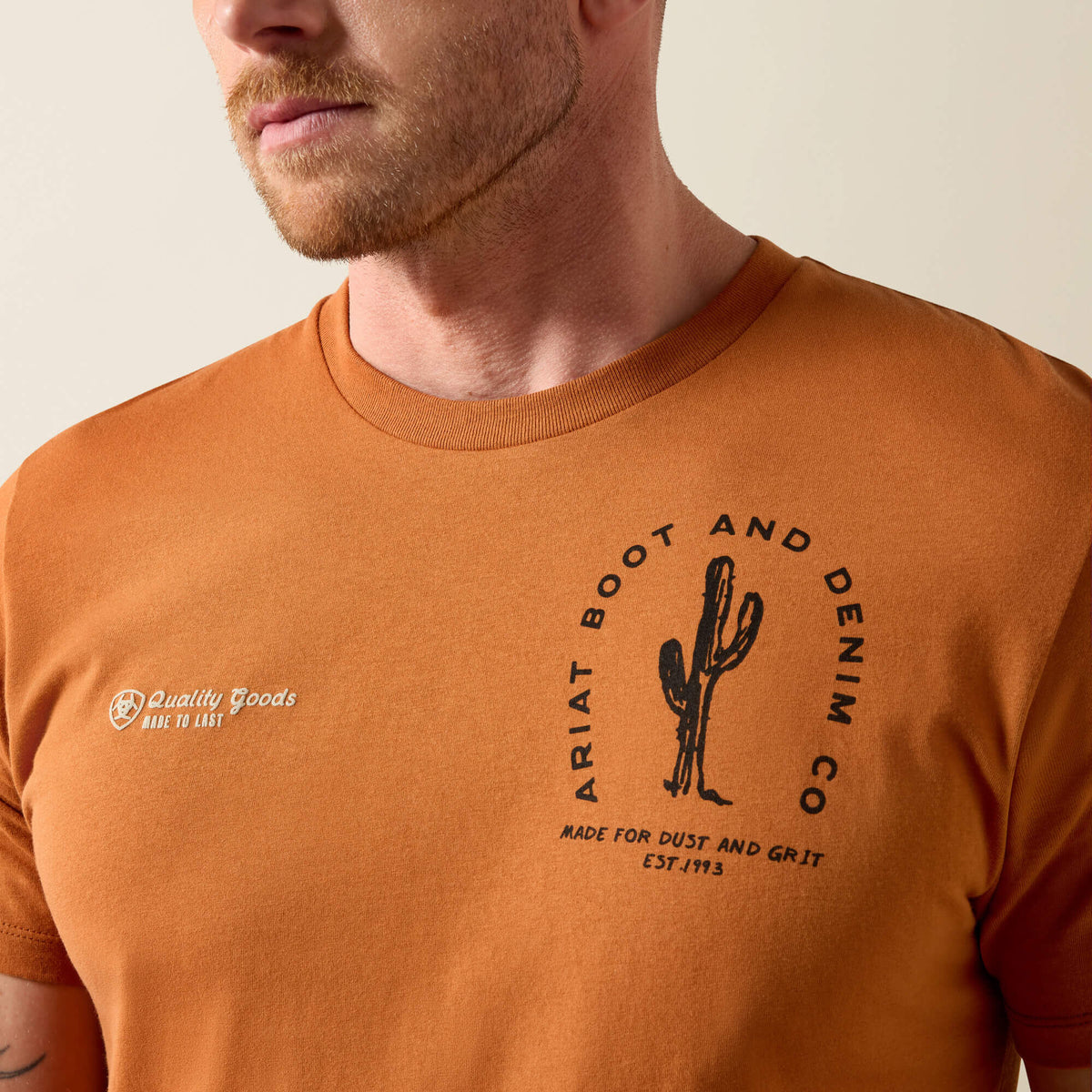 Ariat Tobacco Tough T-Shirt - US 4550