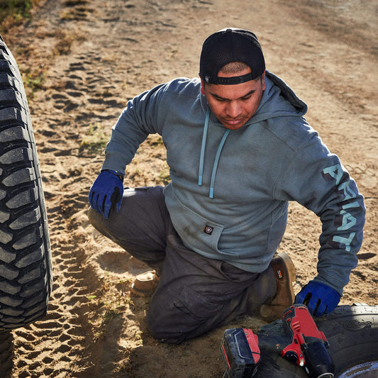 Rebar Lightweight Logo Hoodie - US 0002