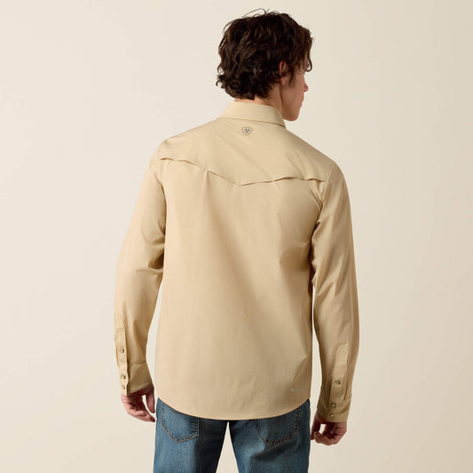 FrontierTough VentTEK Western Fitted Snap Shirt - US 7542