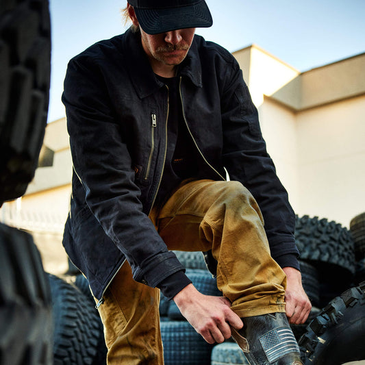 Rebar Made Tough Flannel Lined Shop Jacket - US 9219
