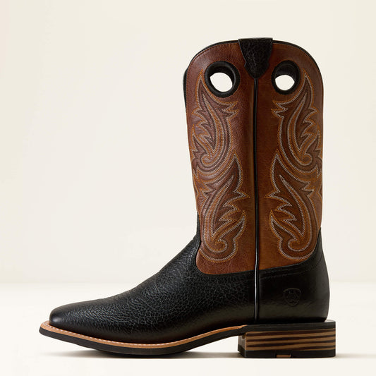Highland Toughstock Wide Square Toe Western Boot - US 0874