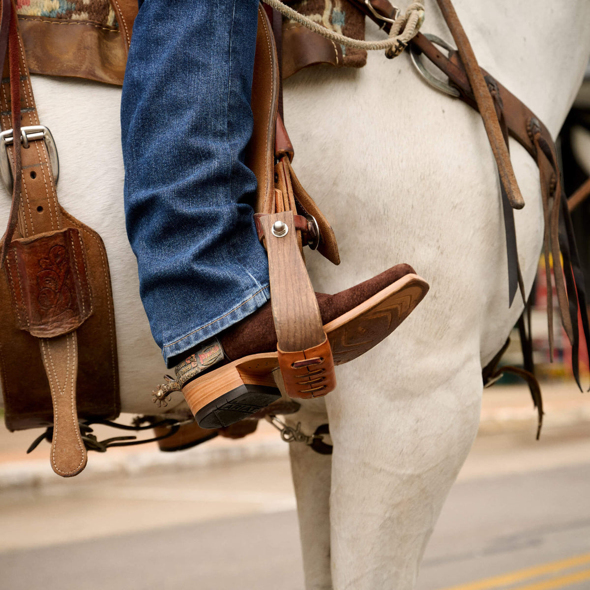 Futurity Smokehouse Narrow Cutter Toe Western Boot - US 5507