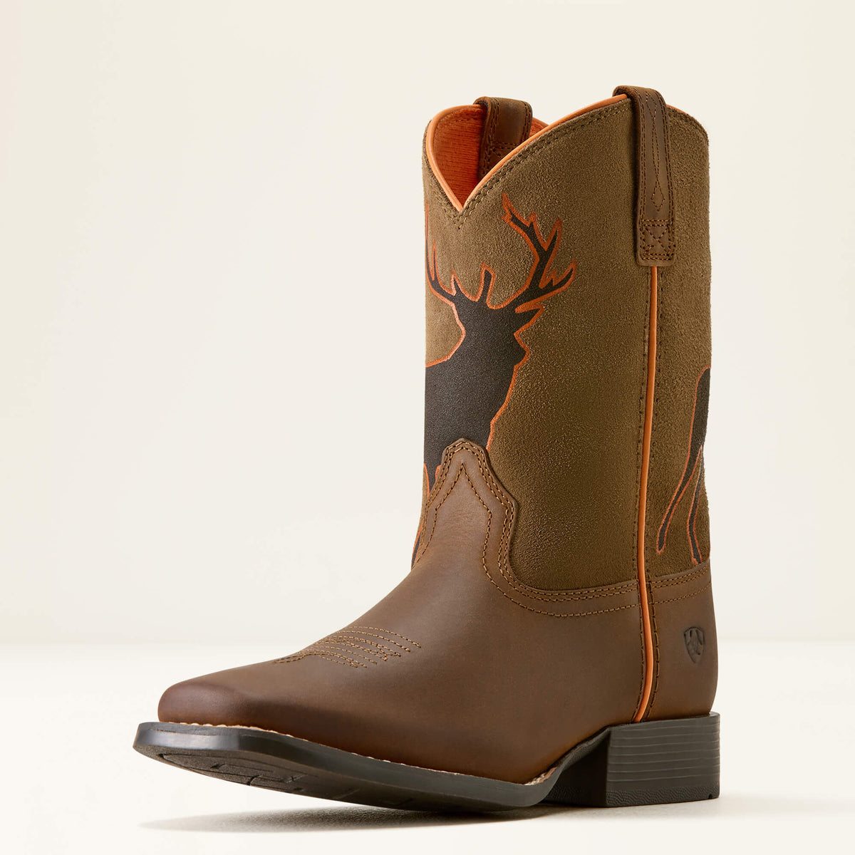 Trail Cam Wide Square Toe Western Boot - US 9772