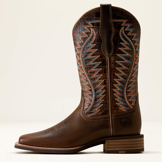 Monte Vista Wide Square Toe Western Boot - US 8080
