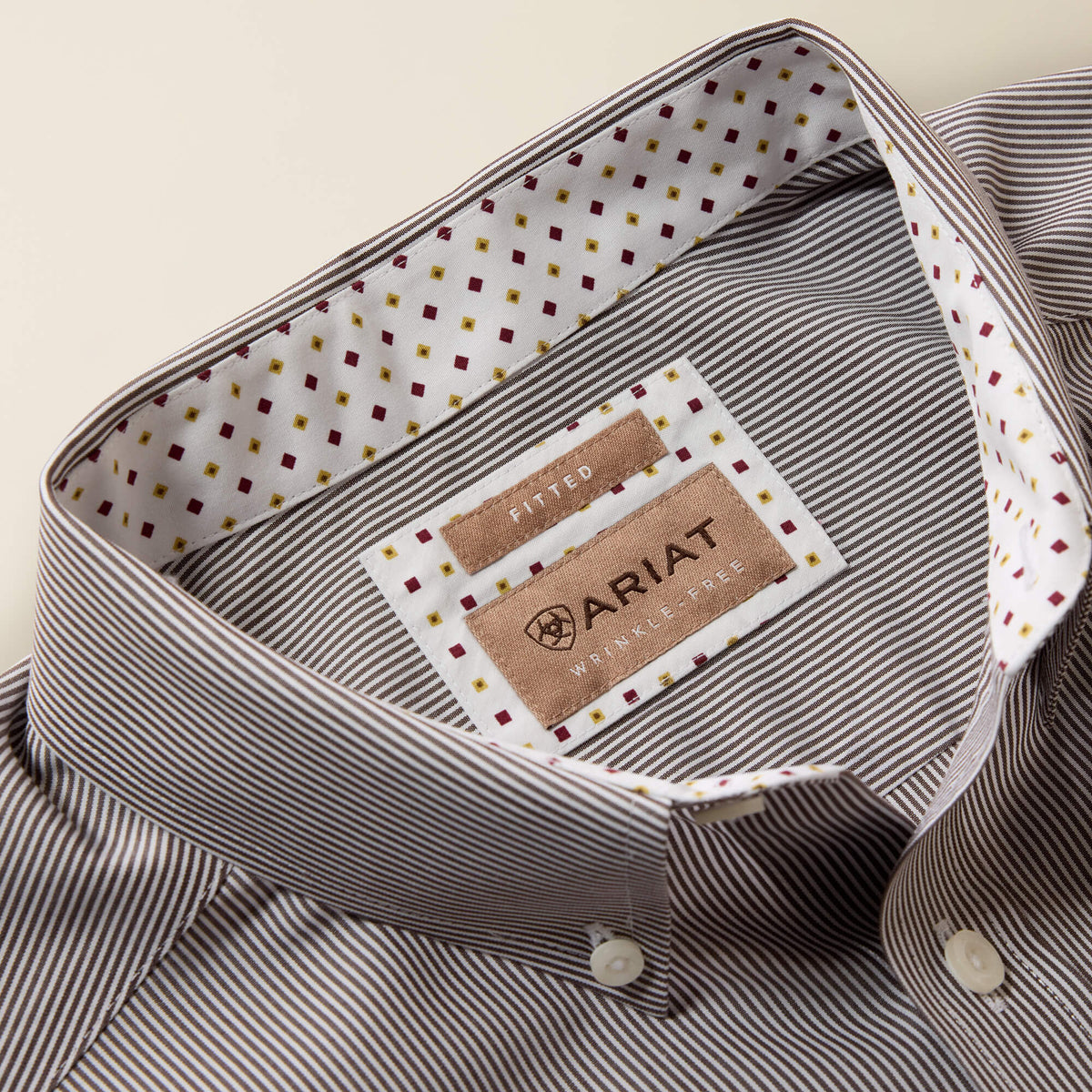 Wrinkle Free Randolph Fitted Shirt - US 5972