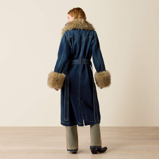 Denim Trench Coat - US 1042