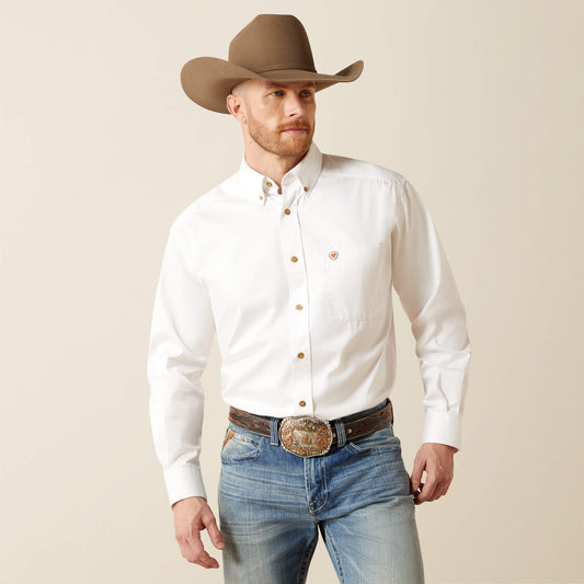 Solid Twill Classic Fit Shirt - US 2795