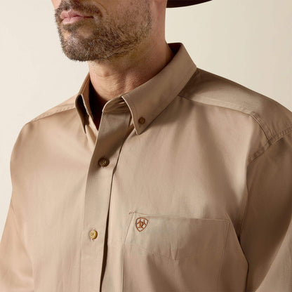 Solid Twill Classic Fit Shirt - US 0172