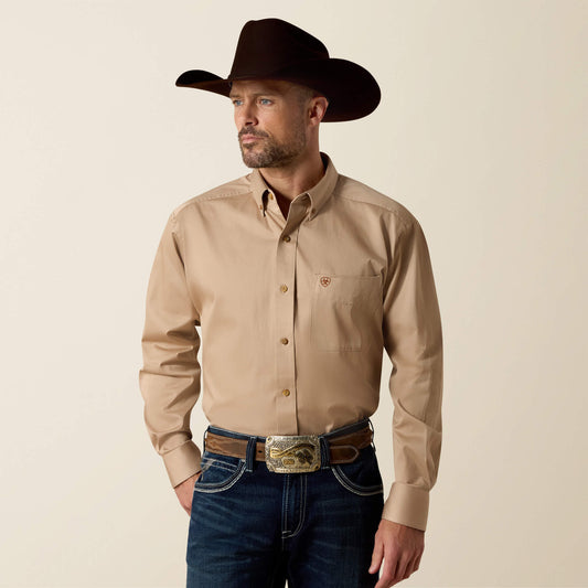 Solid Twill Classic Fit Shirt - US 0172