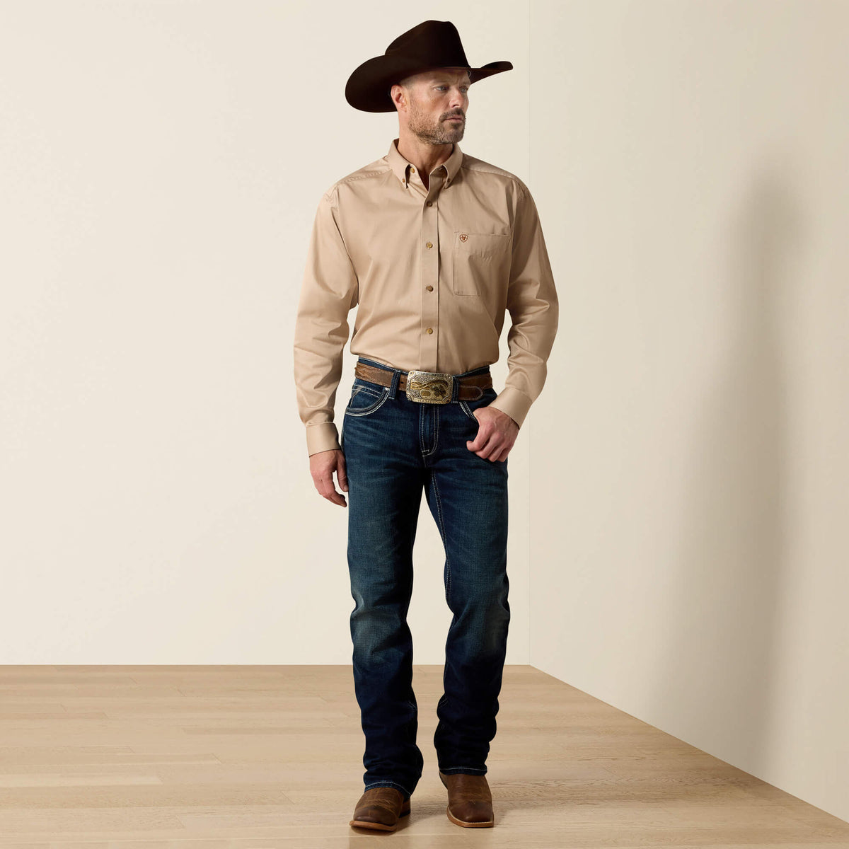 Solid Twill Classic Fit Shirt - US 0172