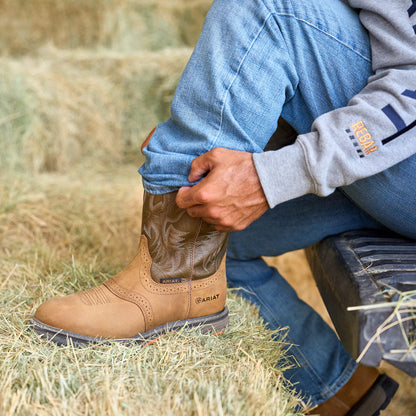 WorkHog Pull-on Work Boot - US 3913