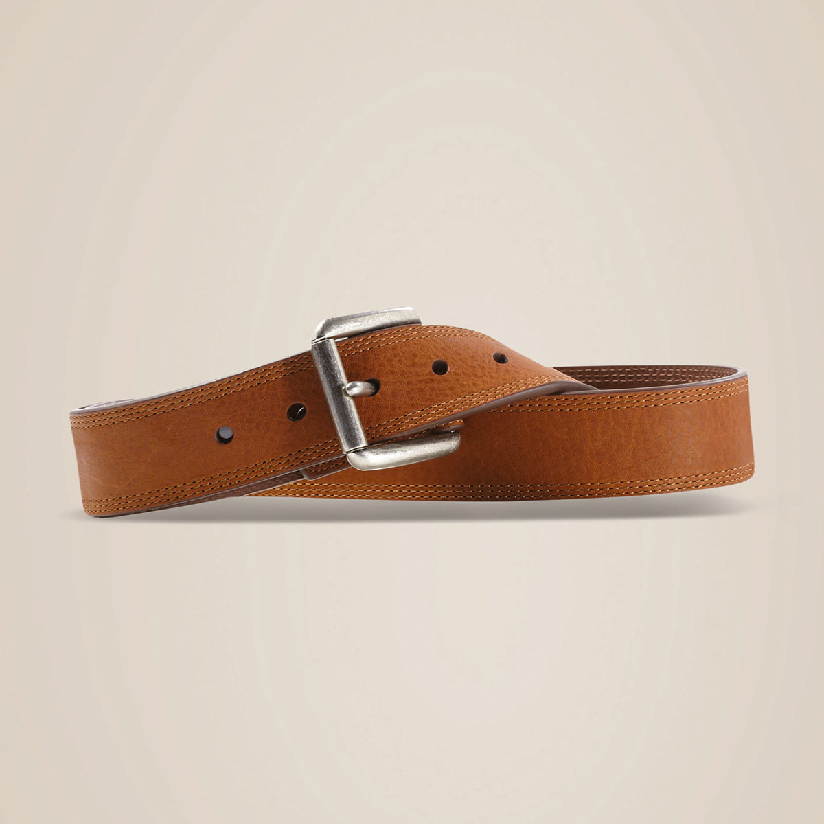 Triple row stitch belt - US 6102