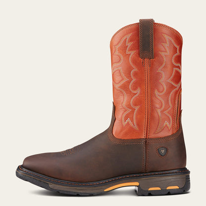 WorkHog Wide Square Toe Work Boot - US 3240