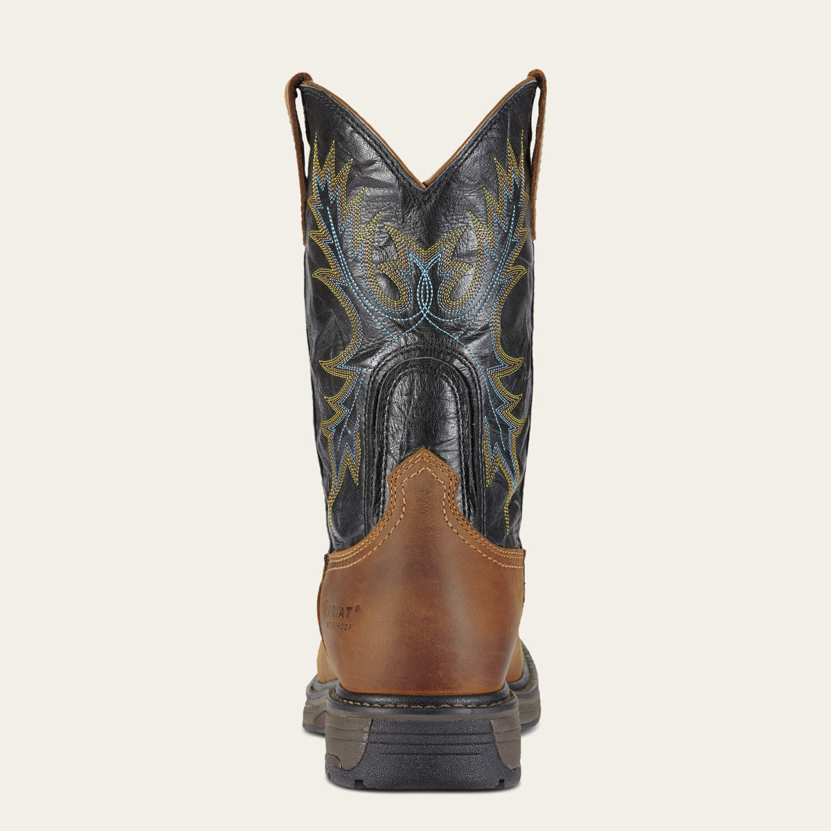 WorkHog Wide Square Toe Waterproof Steel Toe Work Boot - US 0614